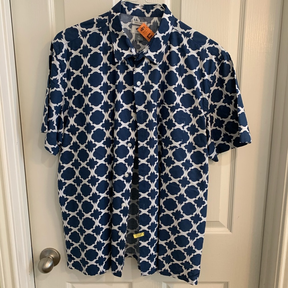 Men’s button-down shirt